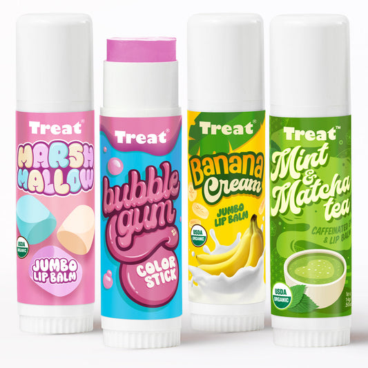 treat beauty lip balms 