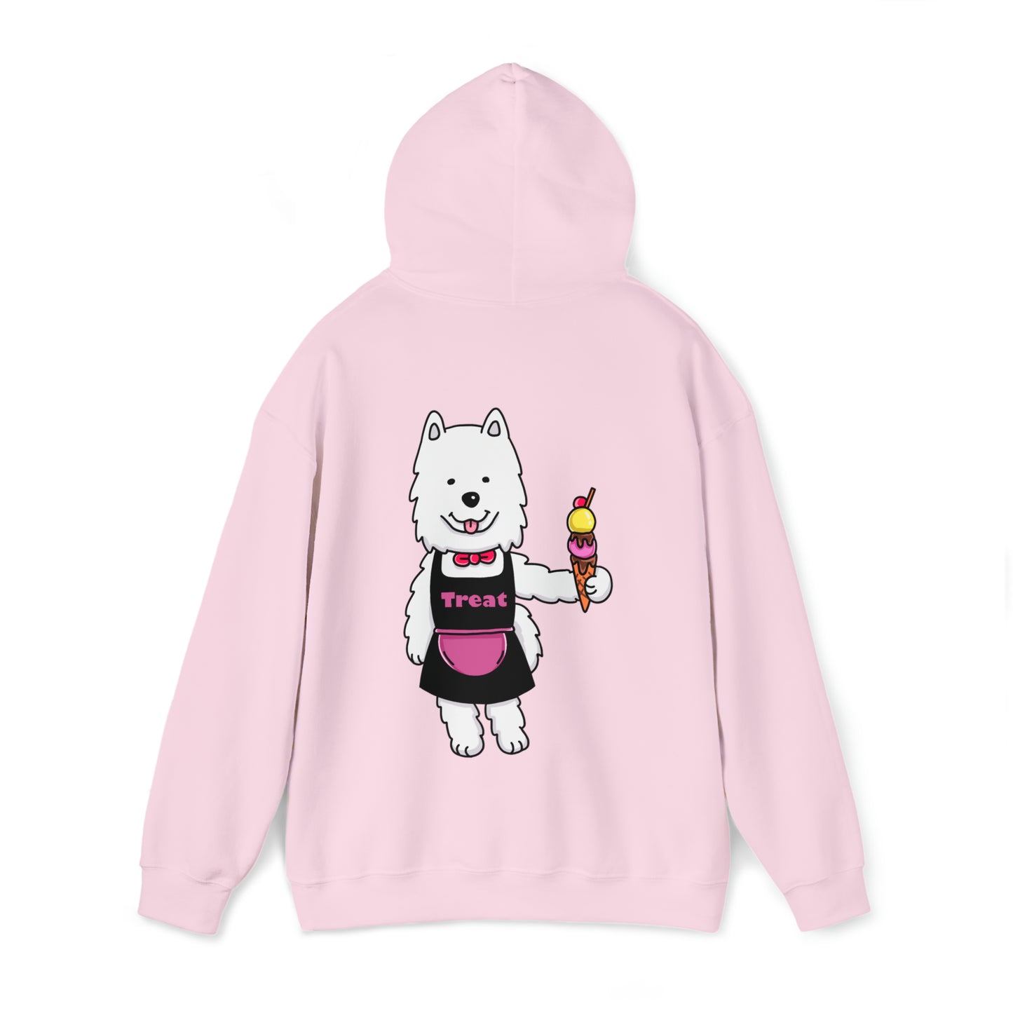 Treat Ice Cream Puppy Unisex Heavy Blend™ Hooded Sweatshirt