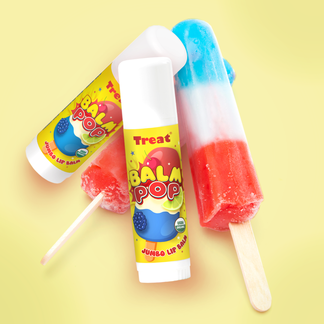 Balm Pop Jumbo Organic Lip Balm