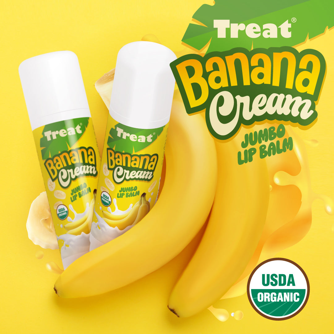 Banana Cream Jumbo Organic Lip Balm