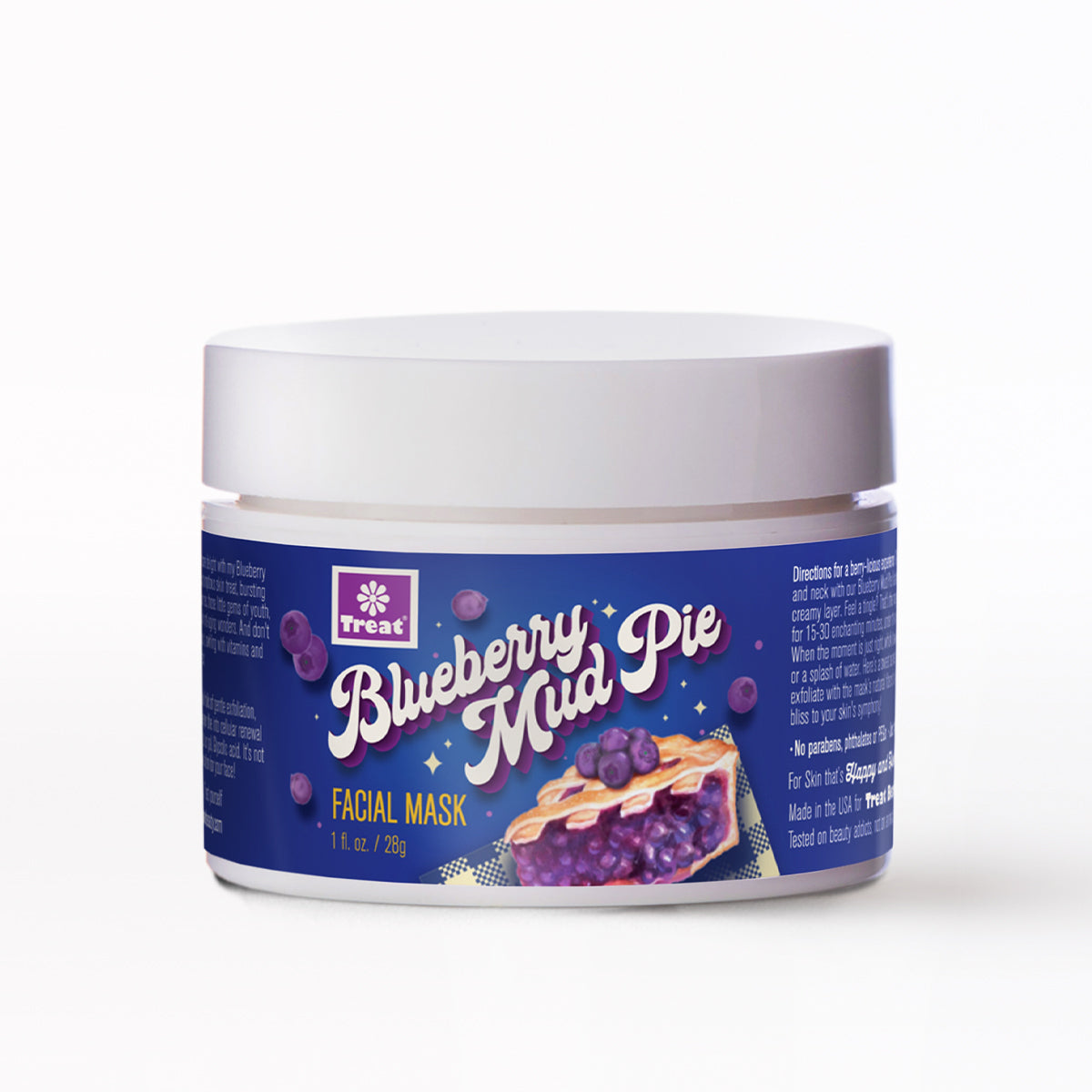 Blueberry Mud Pie Facial Mask