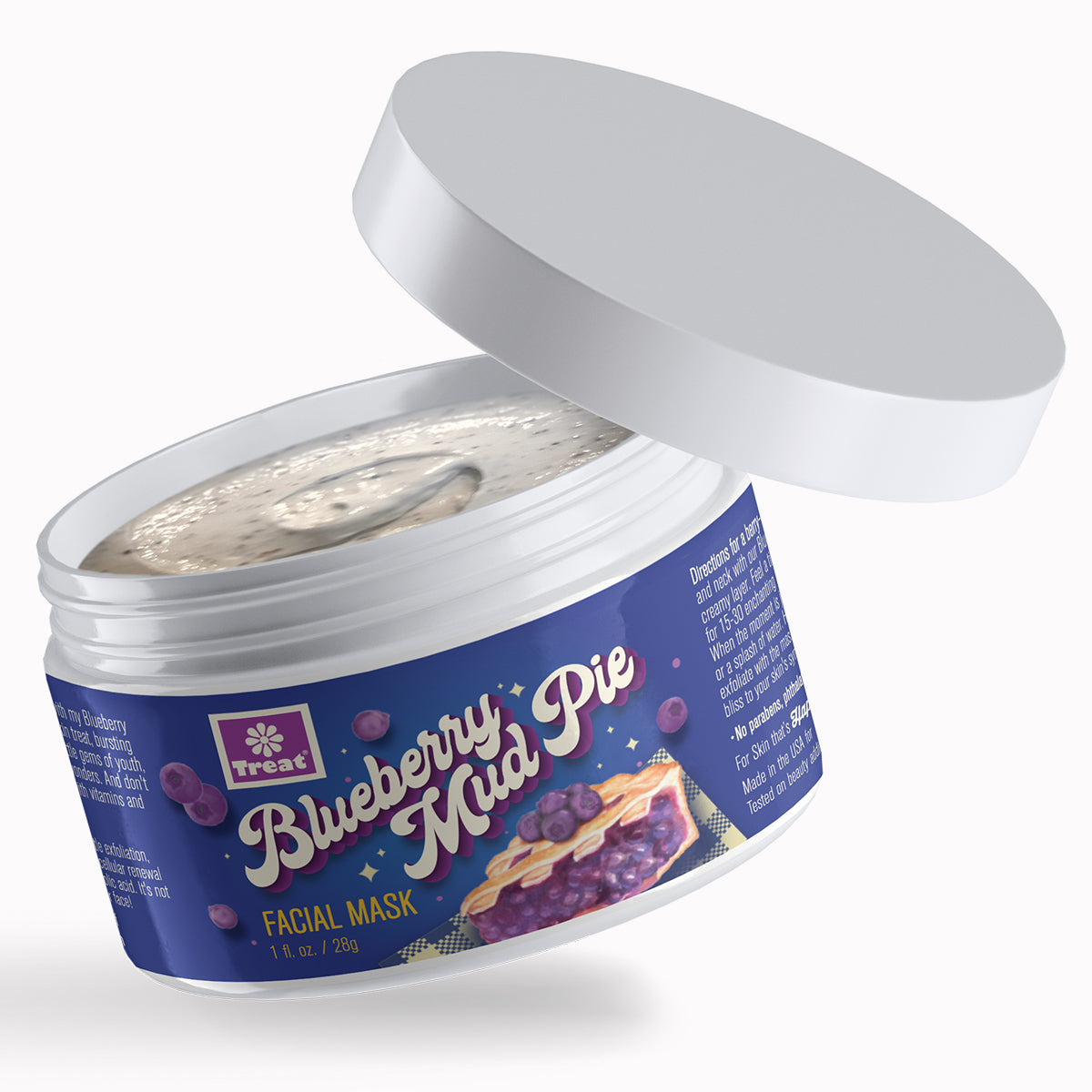 Blueberry Mud Pie Facial Mask