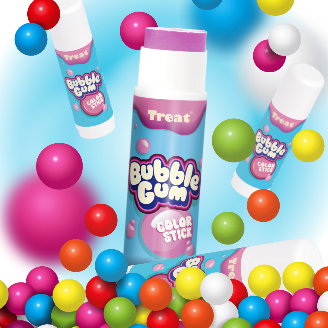Bubble Gum Jumbo Color Stick