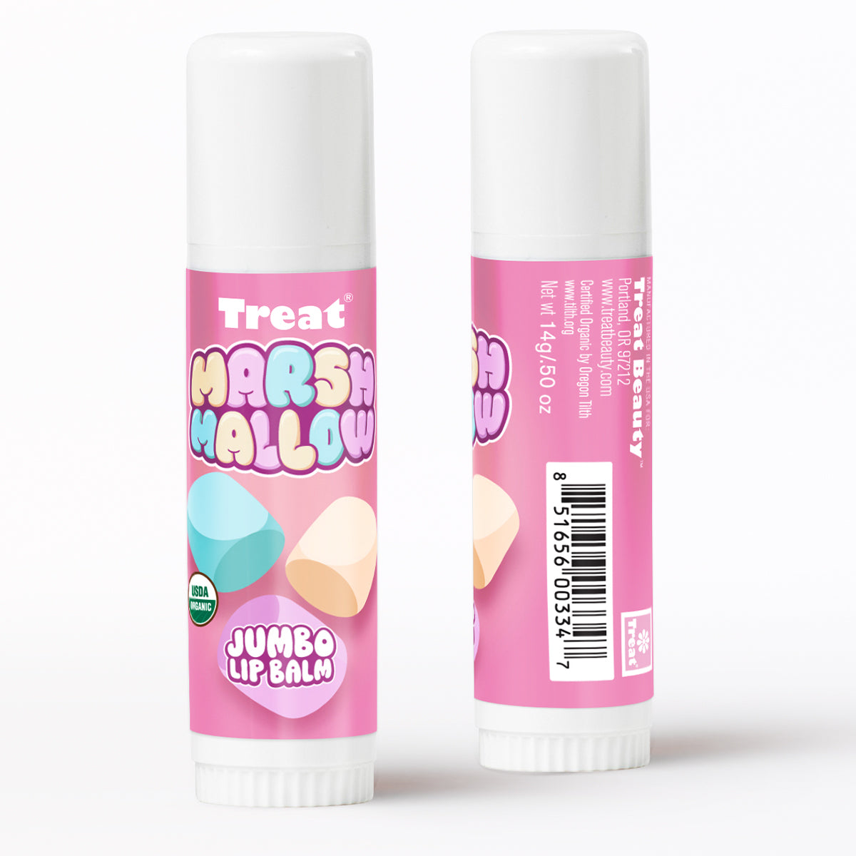 Marshmallow Jumbo Organic Lip Balm