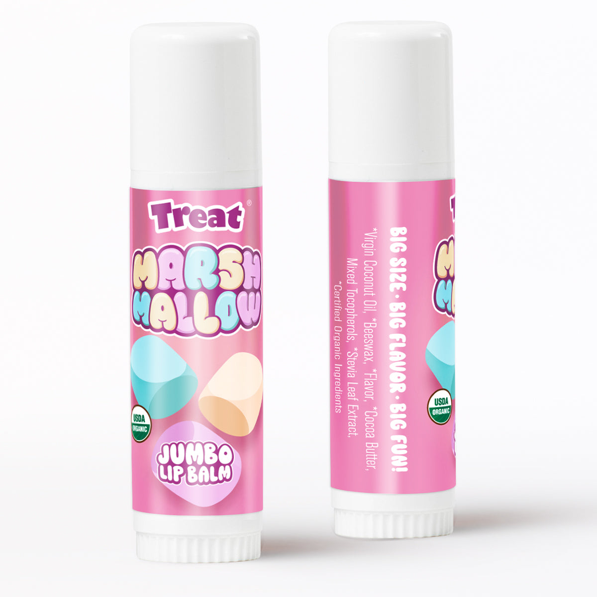 Marshmallow Jumbo Organic Lip Balm