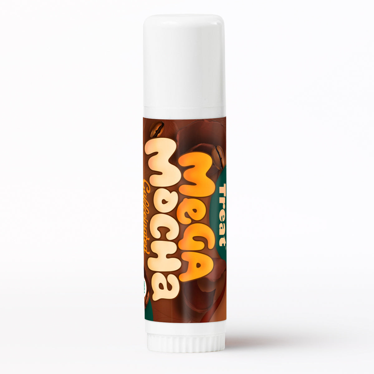 Mocha Caffeinated Jumbo Organic Lip Balm 