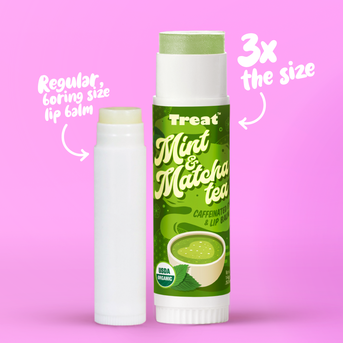 Mint & Matcha Tea Eye & LIp Balm