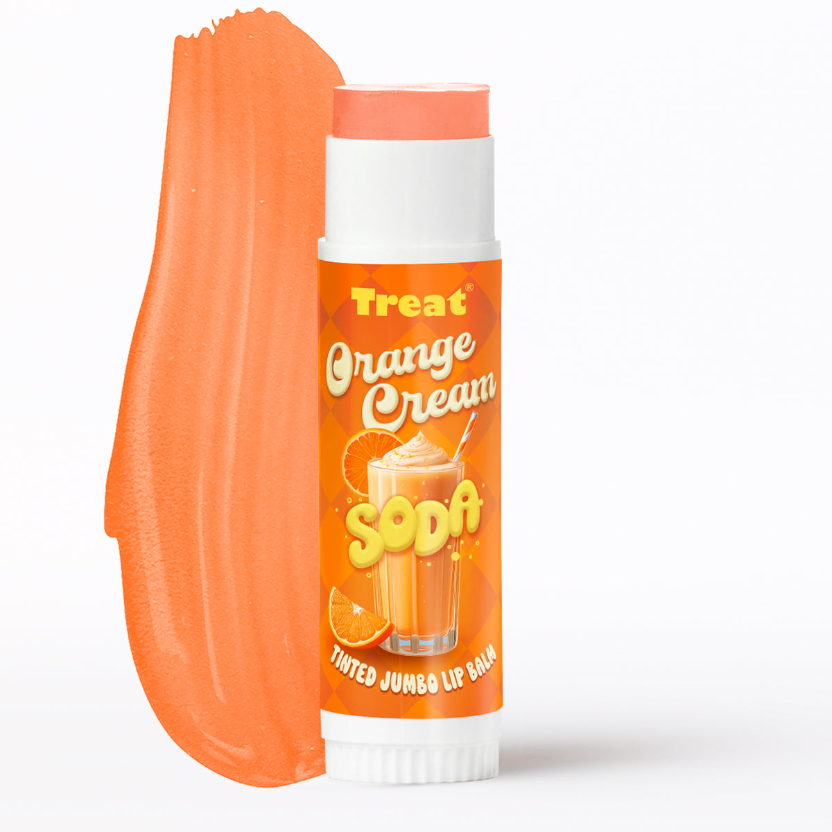 Treat Orange Cream Soda Tinted Jumbo Lip Balm