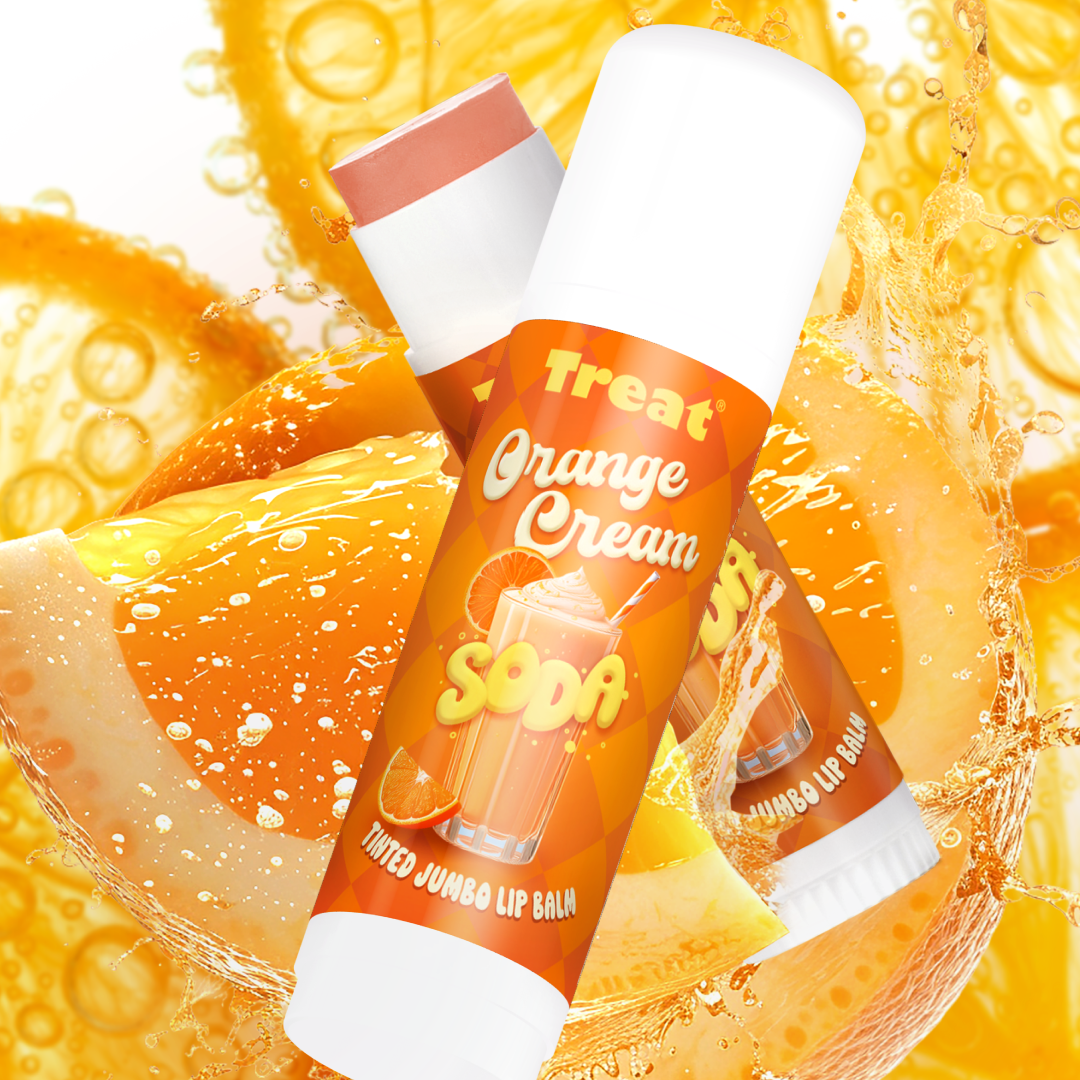 Treat Orange Cream Soda Tinted Jumbo Lip Balm