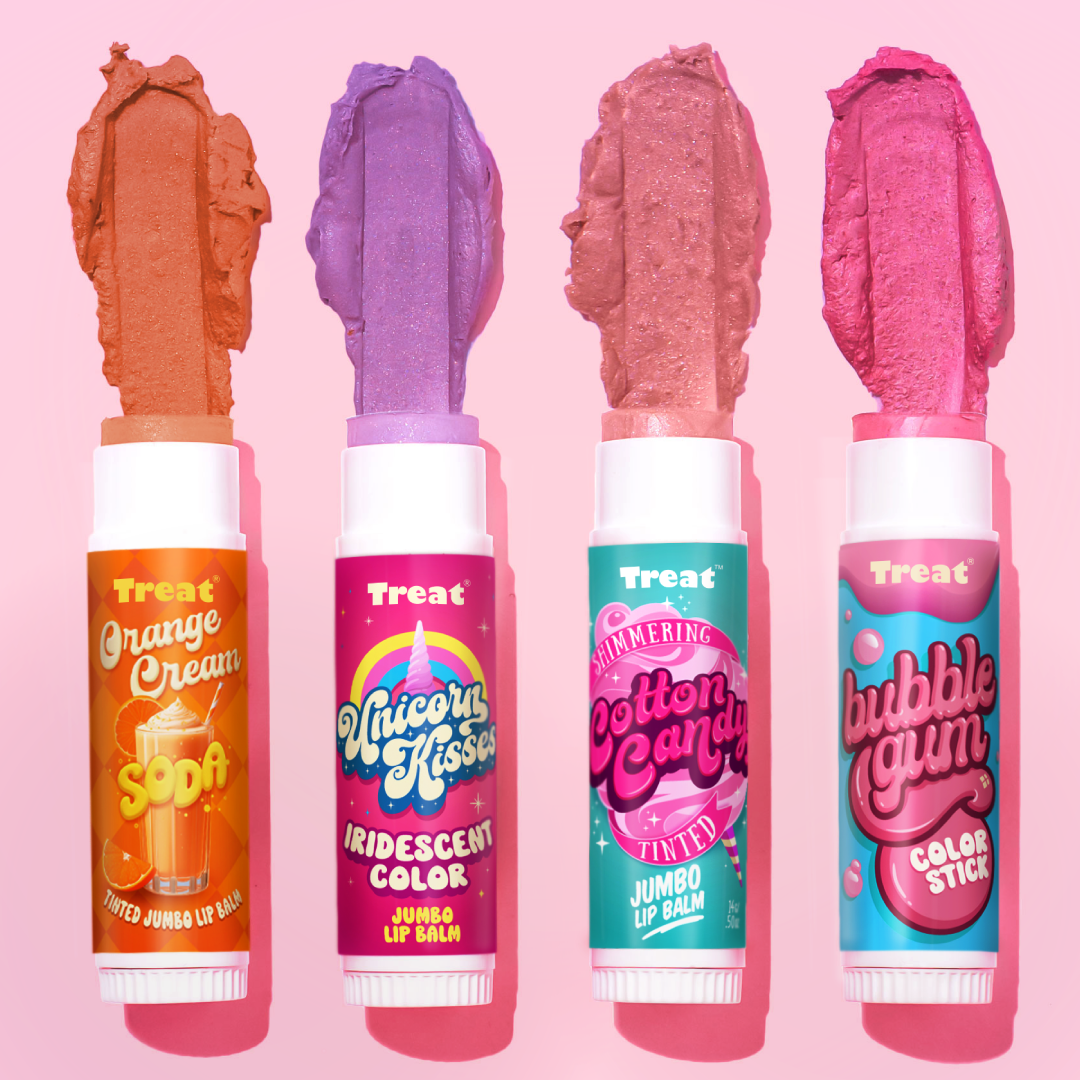 Treat Orange Cream Soda Tinted Jumbo Lip Balm
