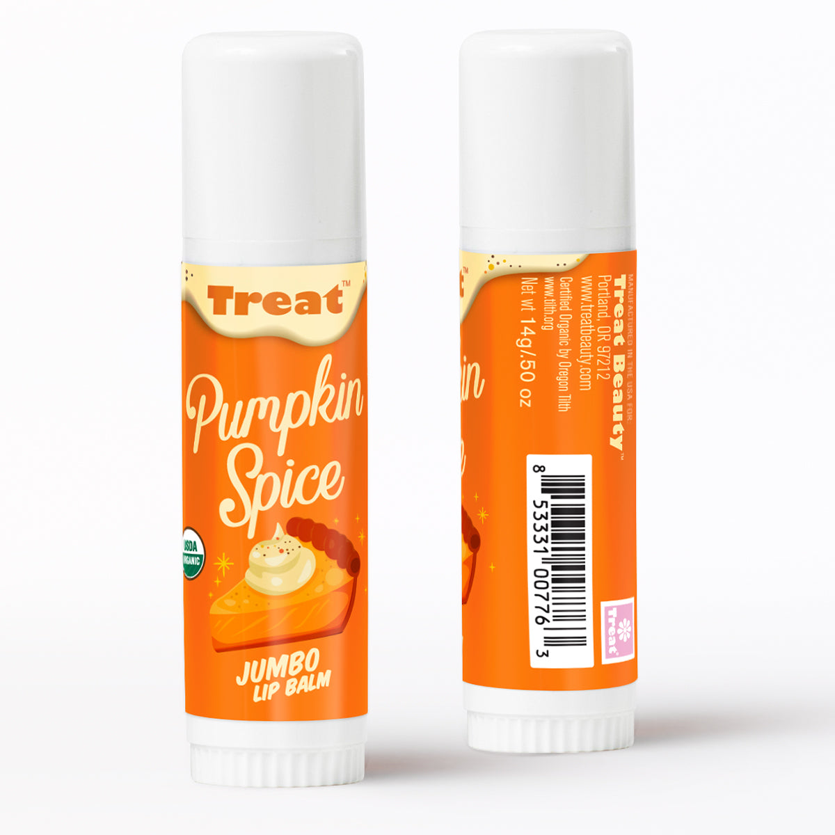 Pumpkin Spice Jumbo Organic Lip Balm