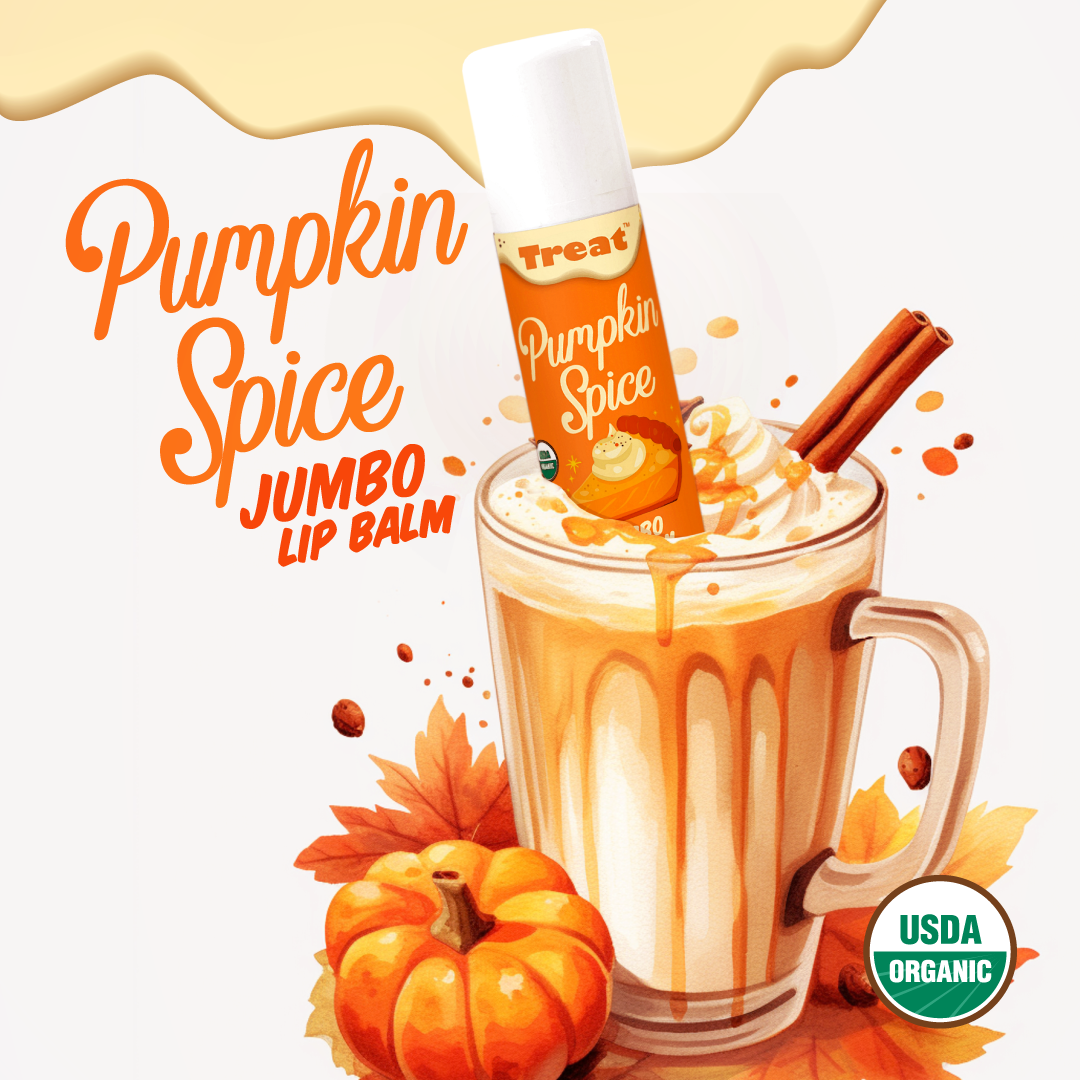 Pumpkin Spice Jumbo Organic Lip Balm