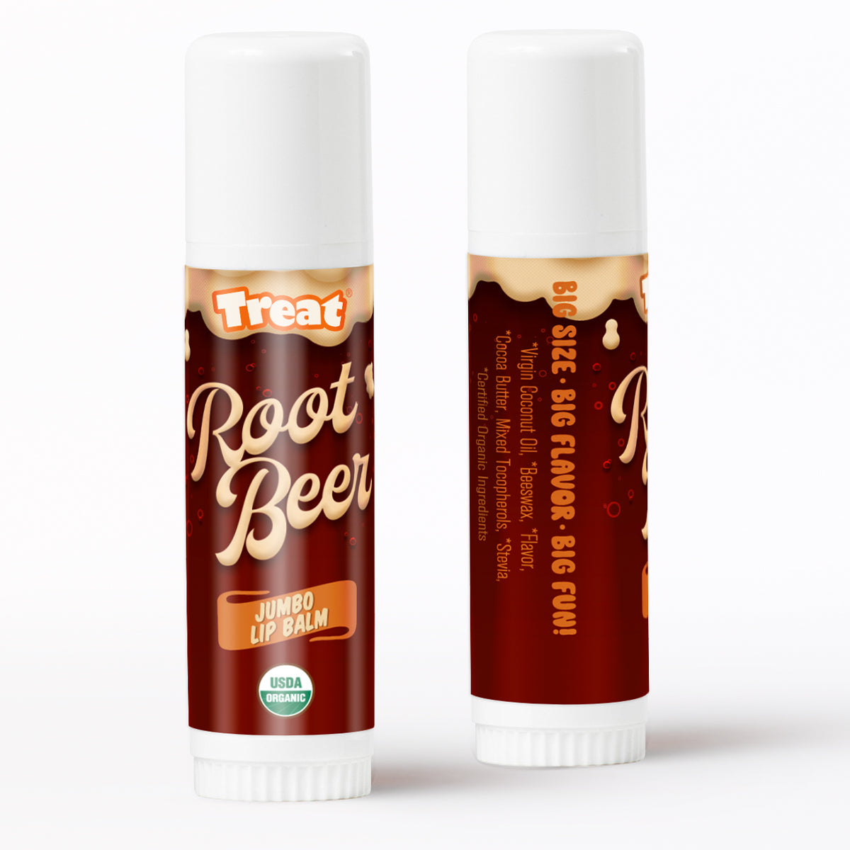 Root Beer Jumbo Organic Lip Balm