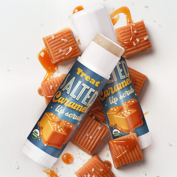 Salted Caramel Jumbo Organic Lip Scrub