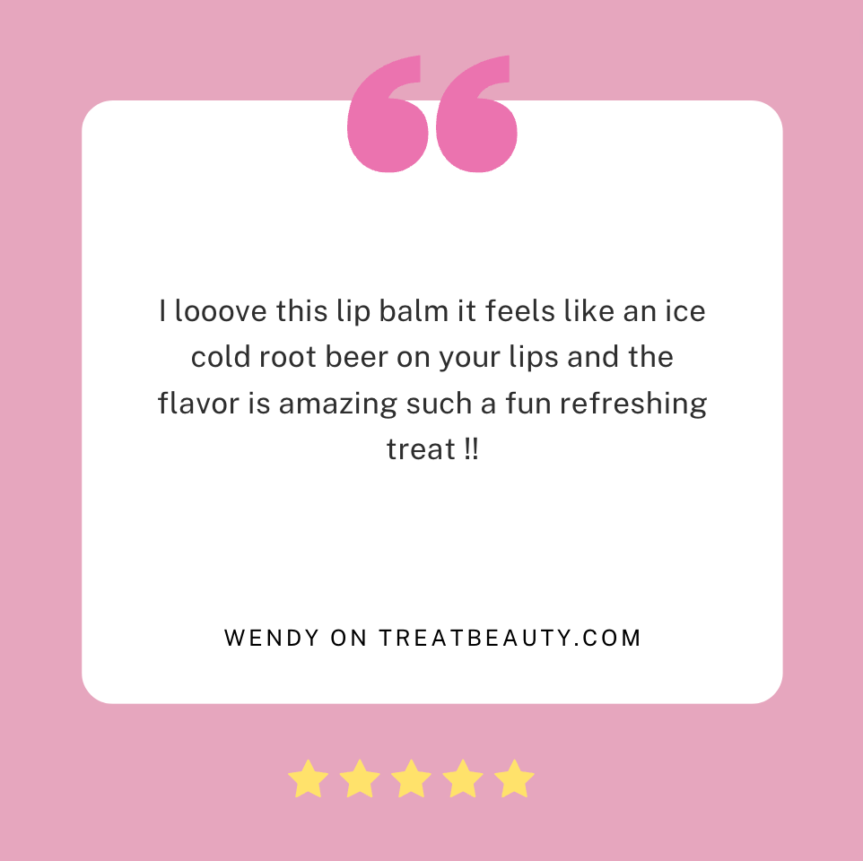 Root Beer Jumbo Organic Lip Balm Review