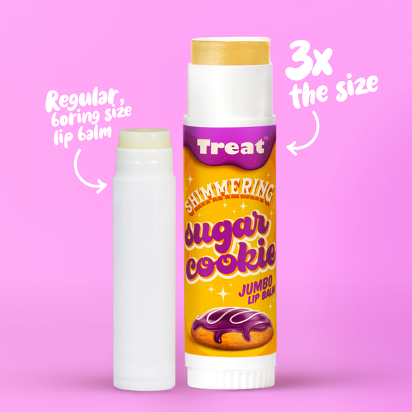 Shimmering Sugar Cookie Jumbo Lip Balm