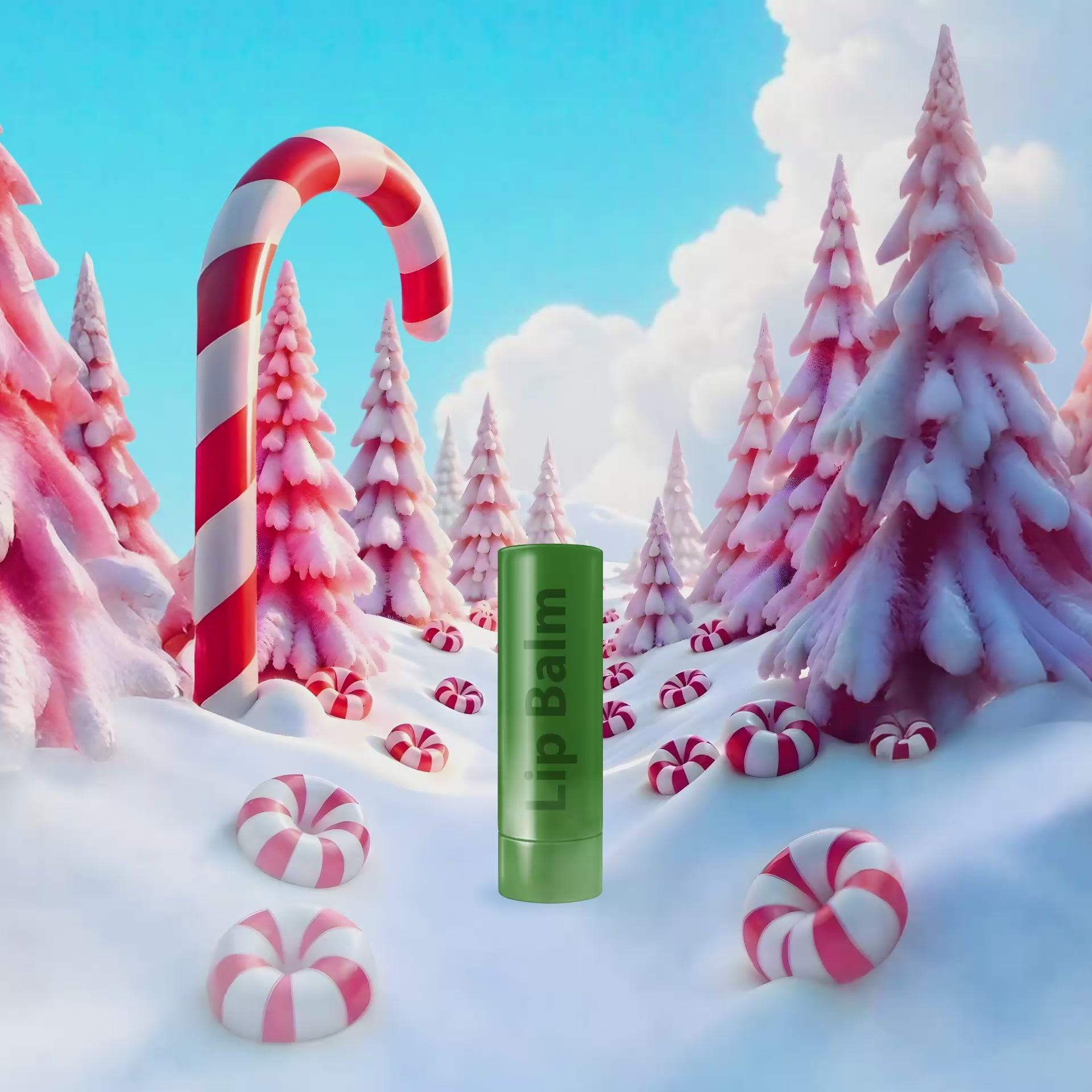 Peppermint Stick Jumbo Organic Lip Balm