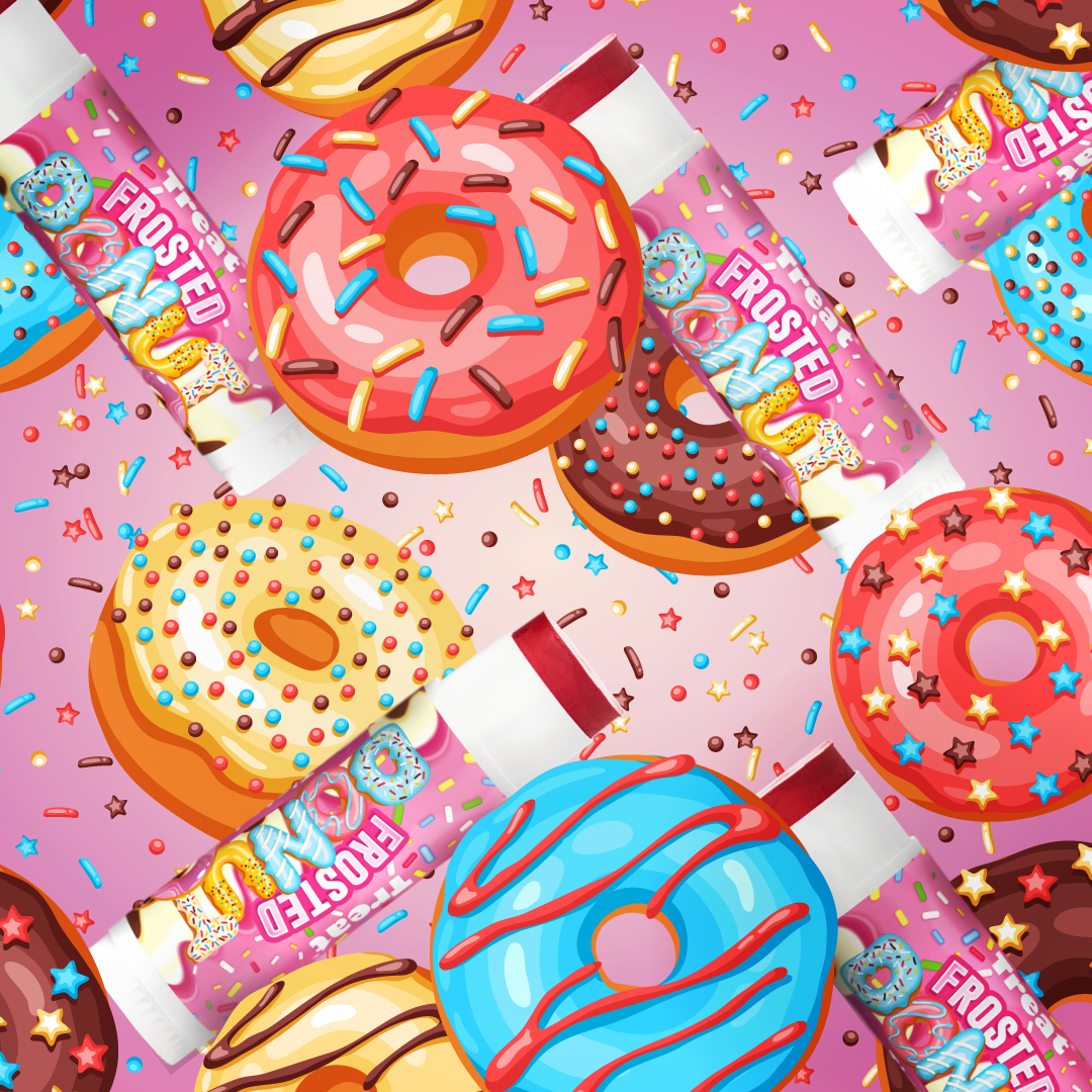 Frosted Donut Tinted Jumbo Lip Balm