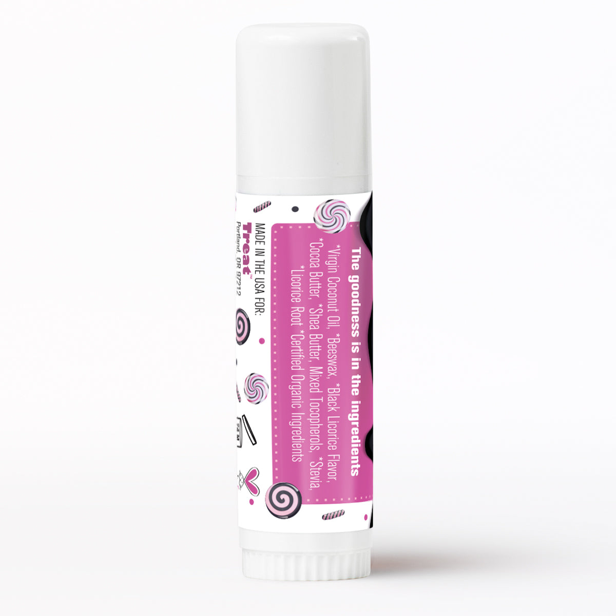 Black Licorice Jumbo Organic Lip Balm