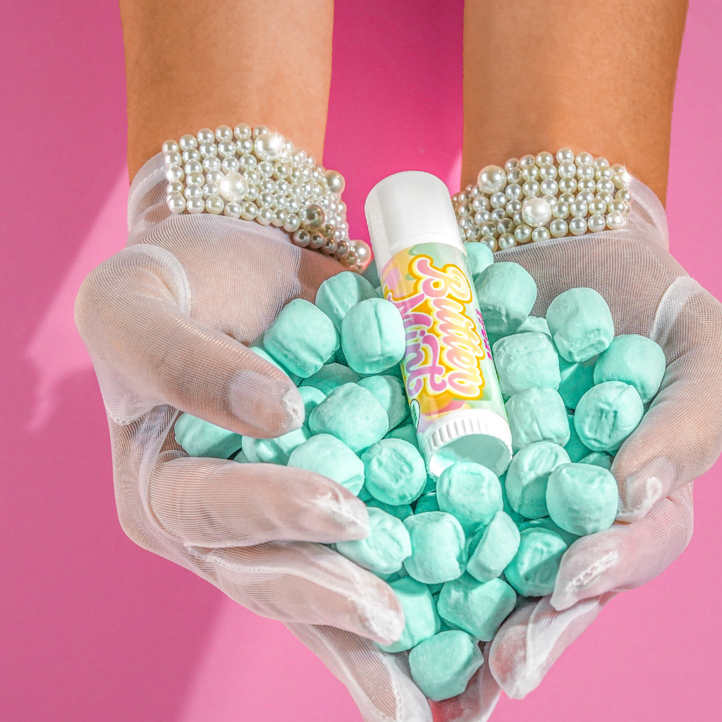 yes to carrots c me smile lip butter mint Great Beauty: 15 Luxe Moisturizers Mentha Piperita (Peppermint) Leaf Oil Wild Refillable Lip Balms at