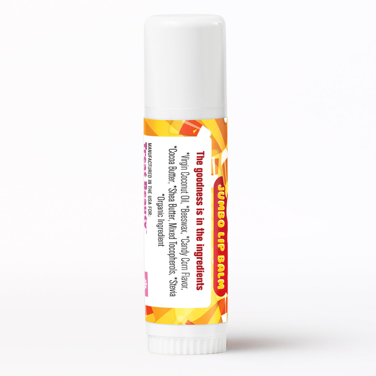 Candy Corn Jumbo Organic Lip Balm