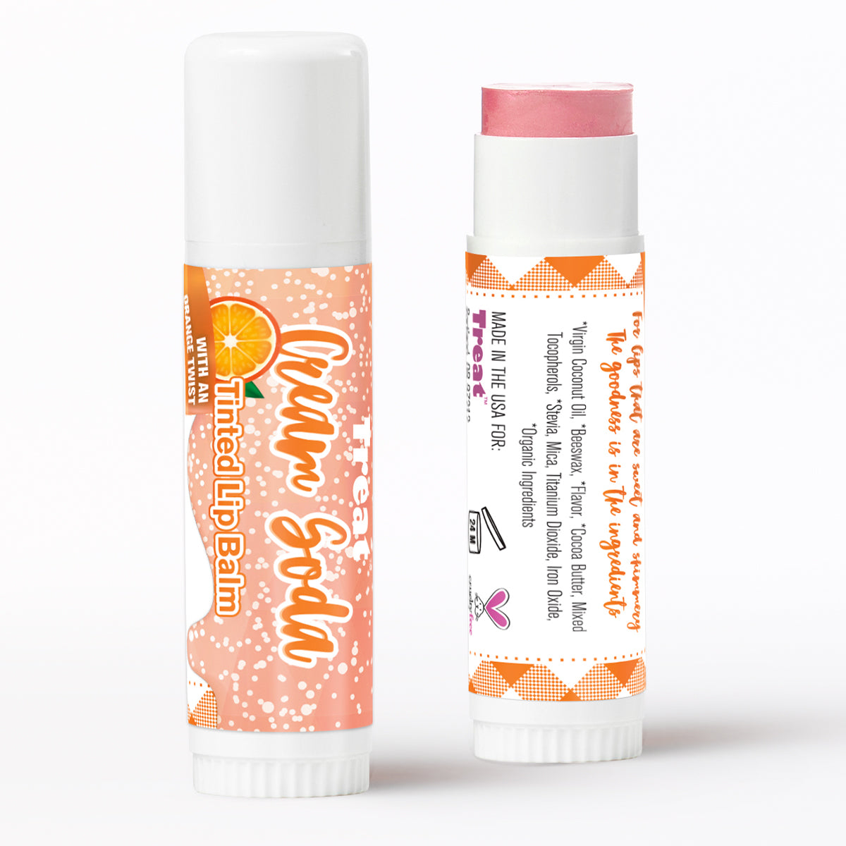 Shimmering Cream Soda Tinted Jumbo Lip Balm