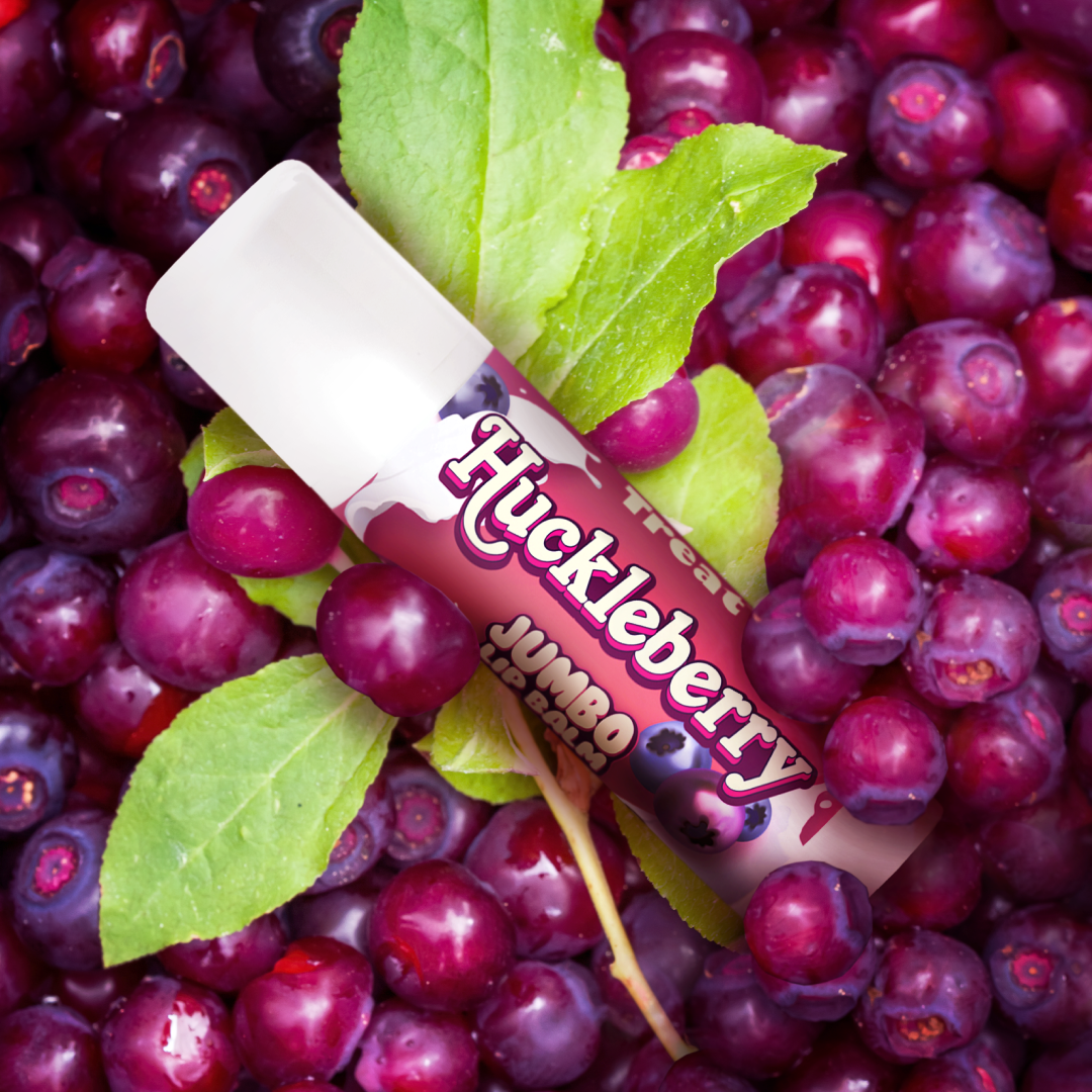 Huckleberry Jumbo Organic Lip Balm
