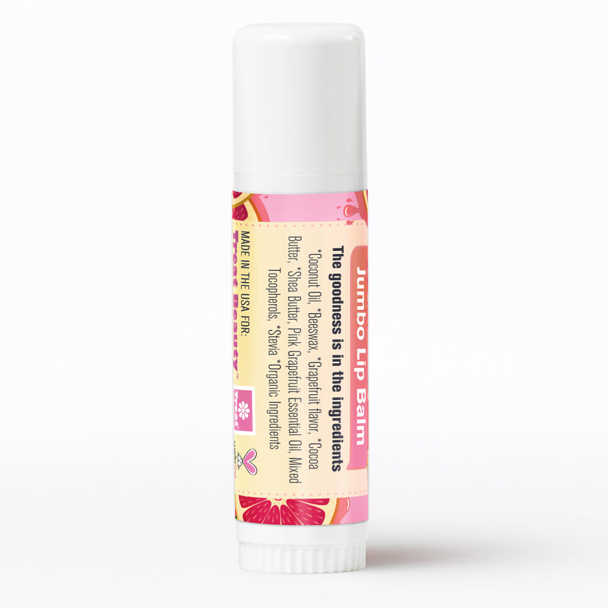 Pink Grapefruit Jumbo Lip Balm
