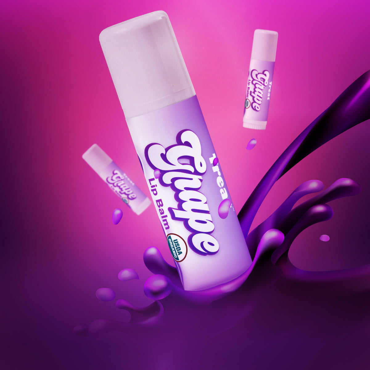 Grape Jumbo Lip Balm