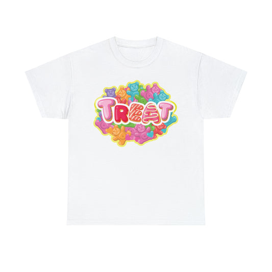 Treat Gummy Bear Logo Unisex Heavy Cotton Tee