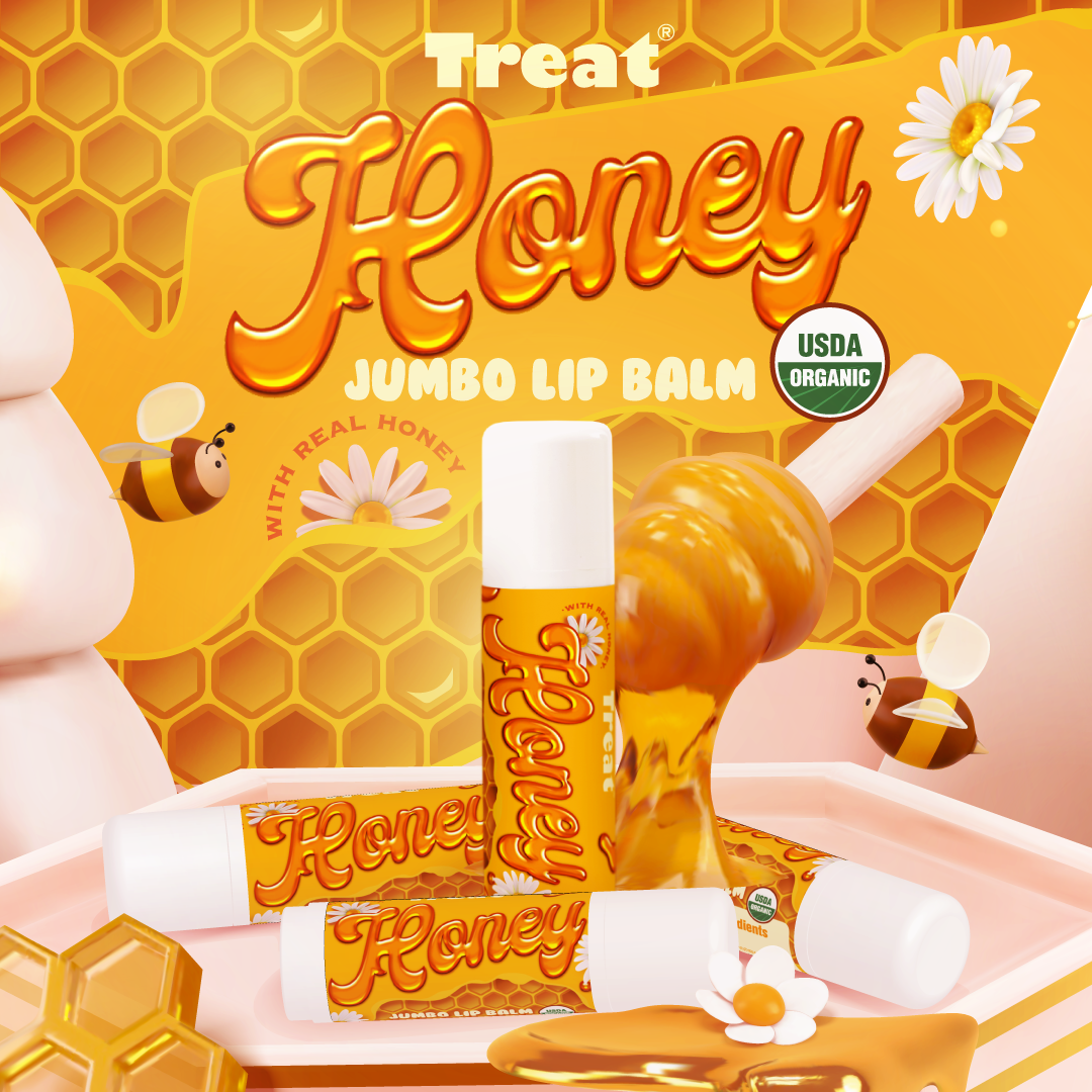 Honey Jumbo Organic Lip Balm