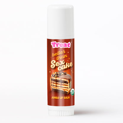 Better Than Sex Cake Jumbo Organic Lip Balm