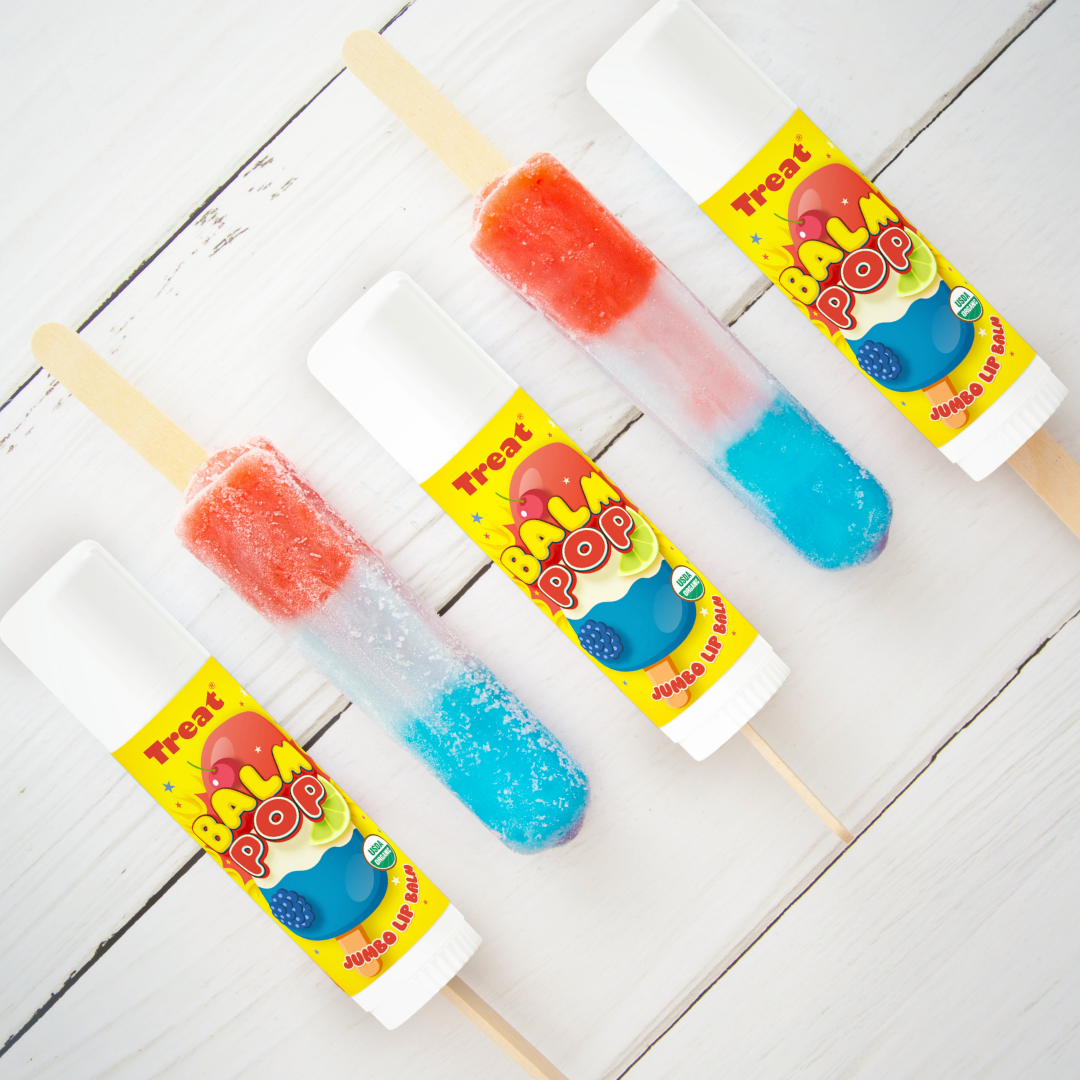 Balm Pop Jumbo Organic Lip Balm