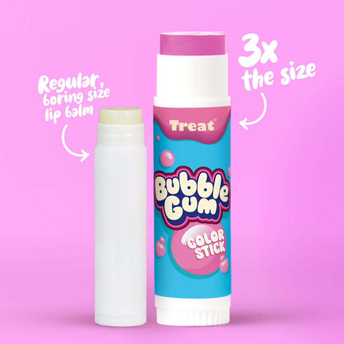 Bubble Gum Color Stick