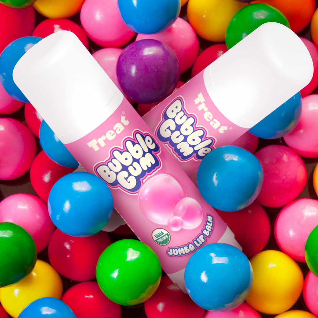 Bubble Gum Jumbo Organic Lip Balm
