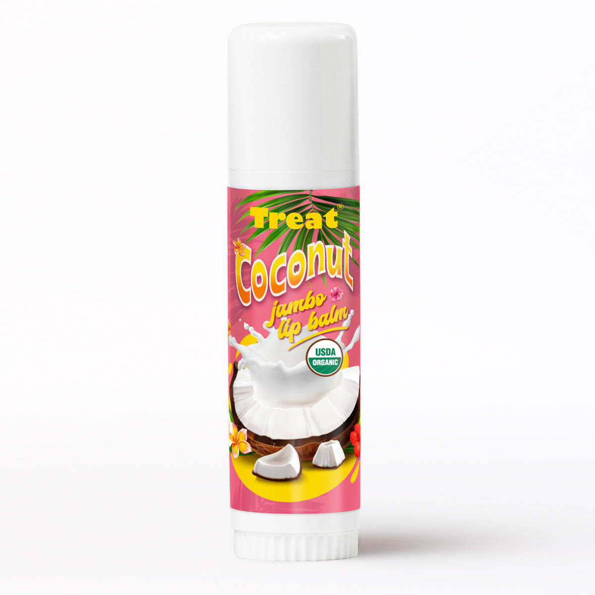 Coconut Jumbo Organic Lip Balm