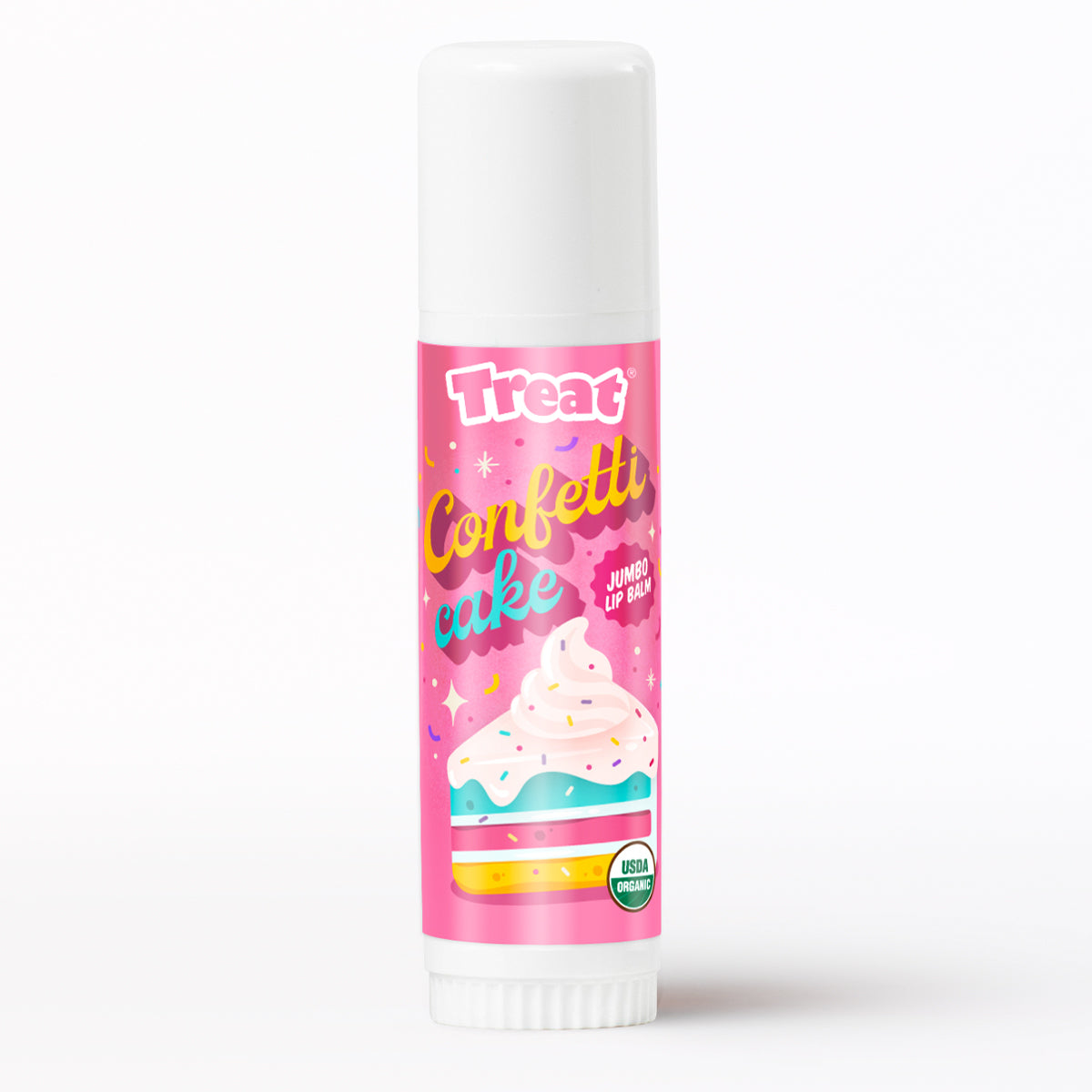 Confetti Cake Jumbo Organic Lip Balm