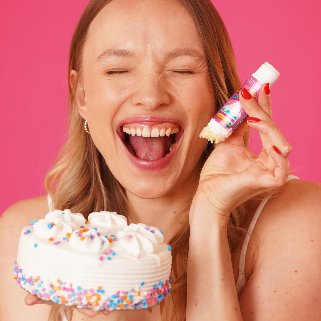 Confetti Cake Jumbo Organic Lip Balm