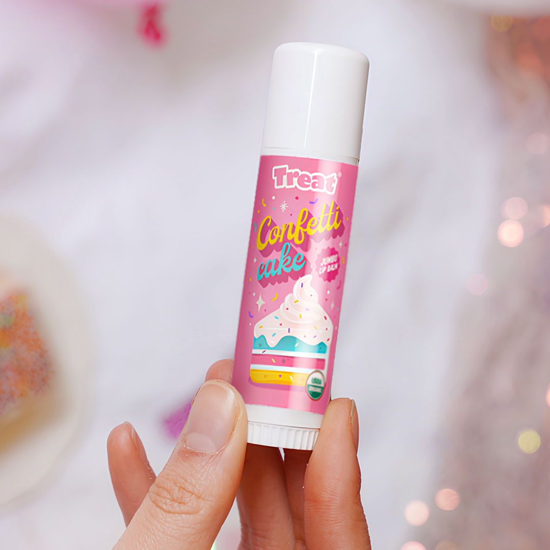 Confetti Cake Jumbo Organic Lip Balm