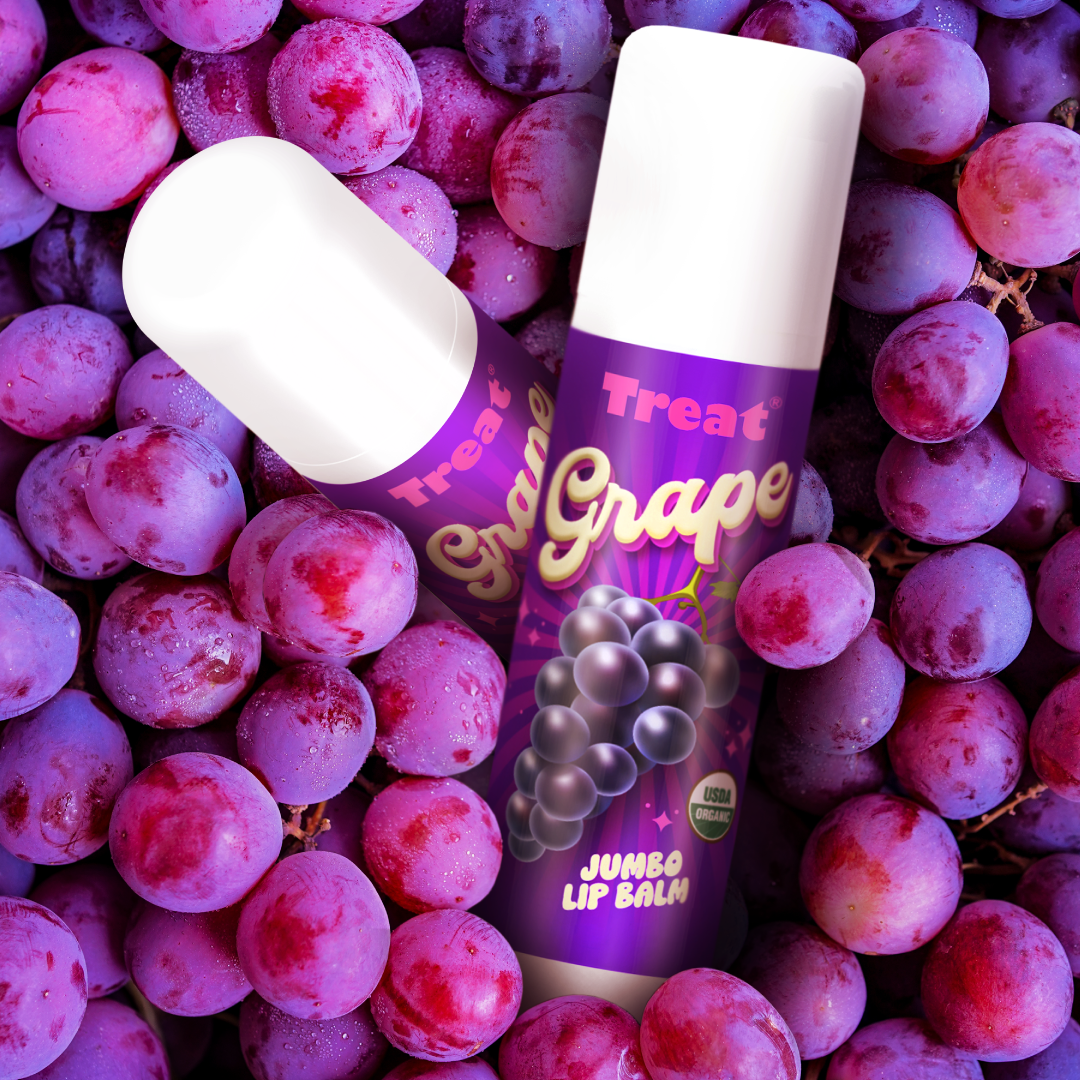 Grape Jumbo Organic Lip Balm