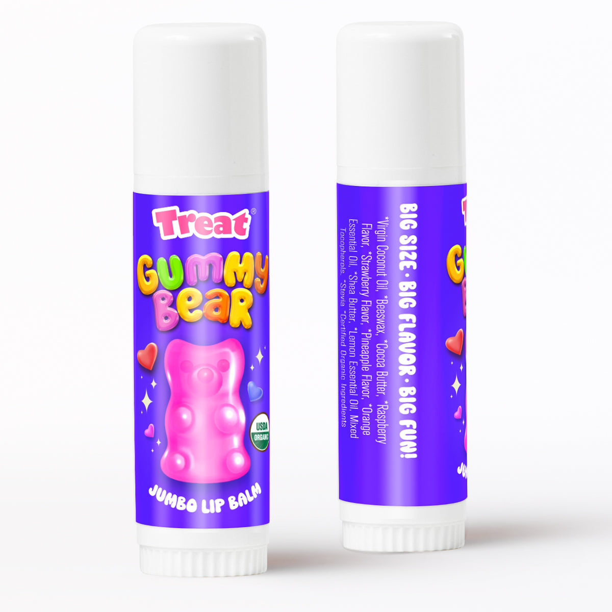 Gummy Bear Jumbo Organic Lip Balm