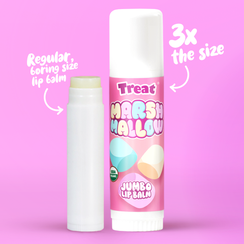 Marshmallow Jumbo Organic Lip Balm