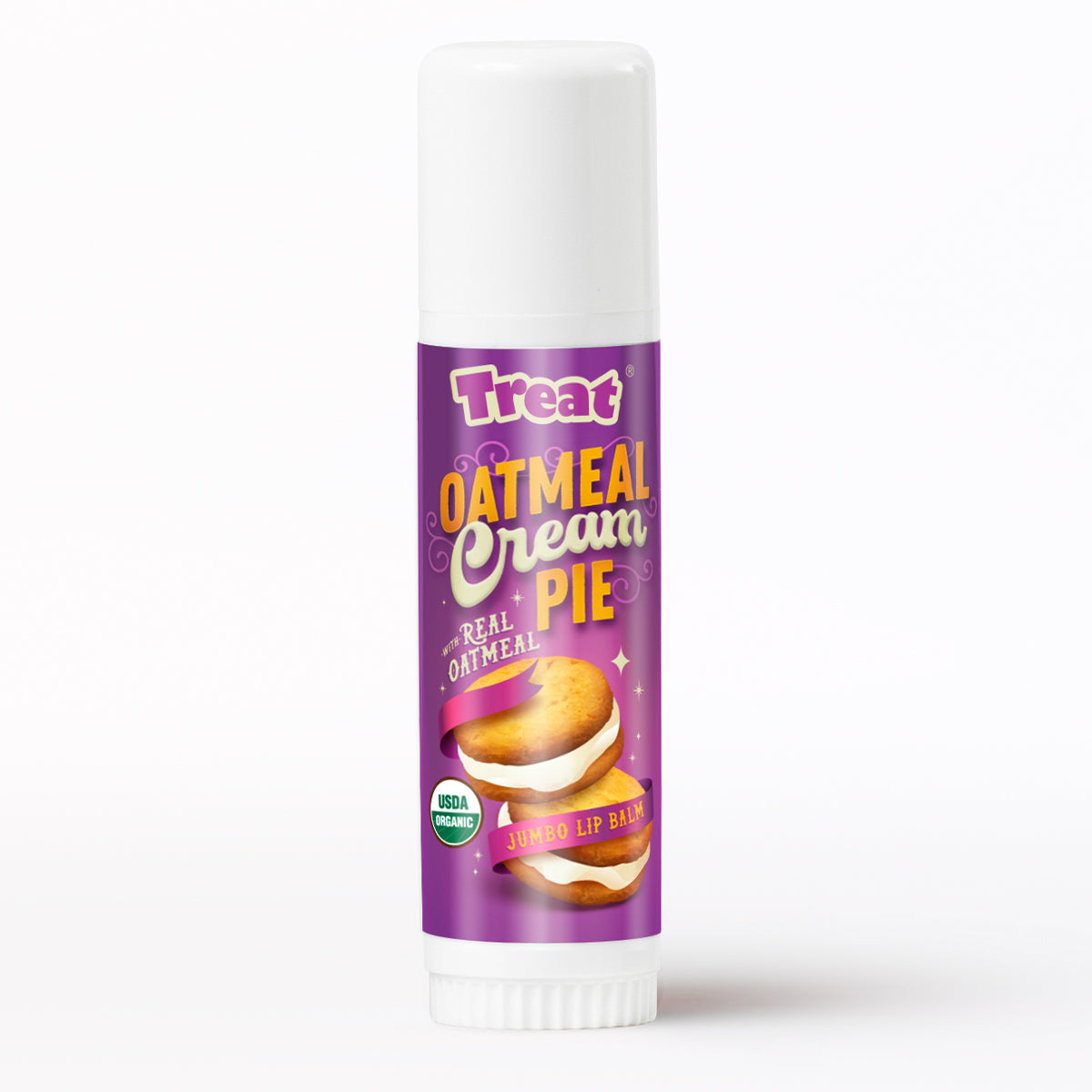 Oatmeal Cream Pie Jumbo Organic Lip Balm