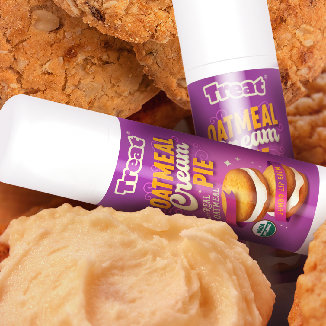 Oatmeal Cream Pie Jumbo Organic Lip Balm