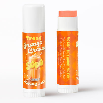 Treat Orange Cream Soda Tinted Jumbo Lip Balm