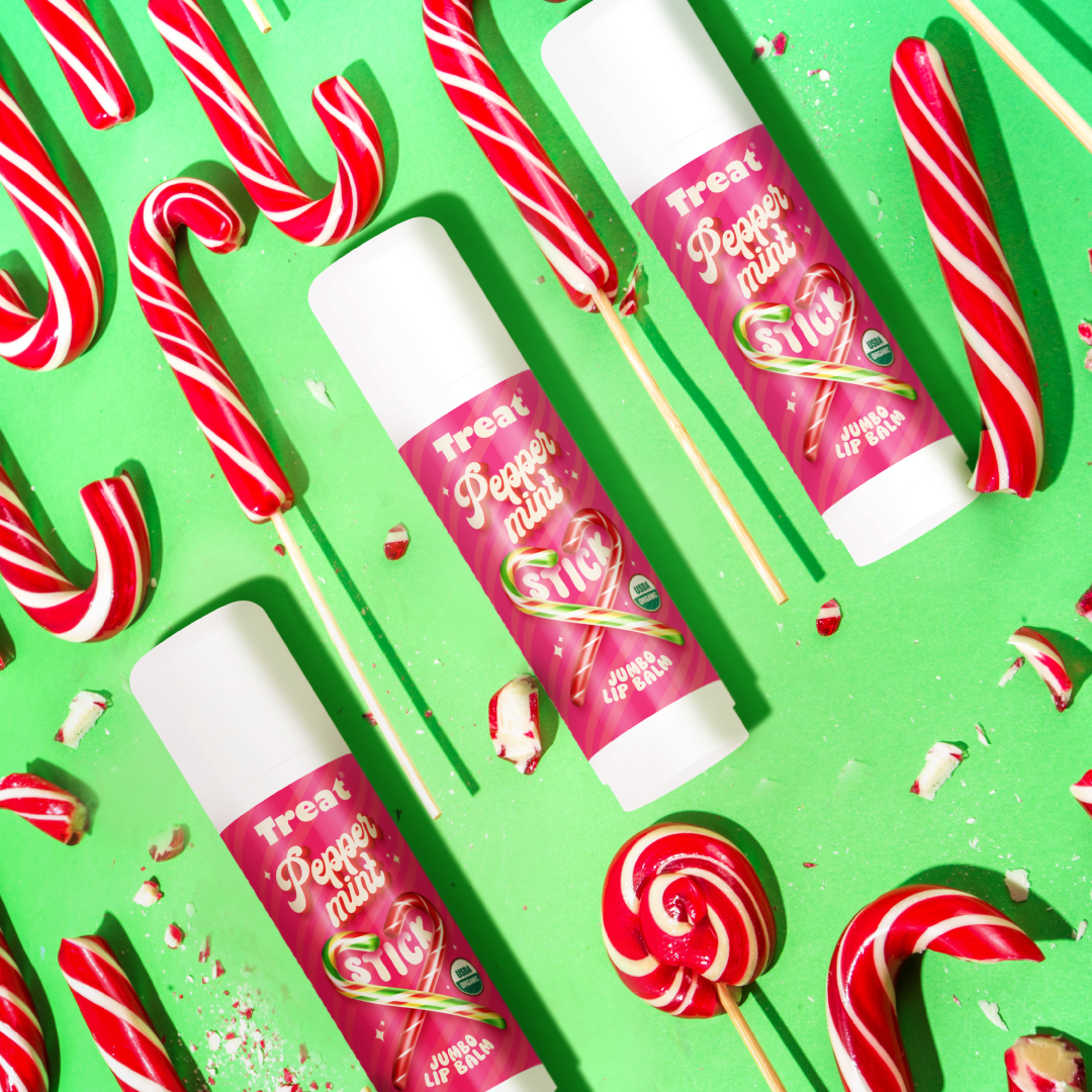 Peppermint Stick Jumbo Organic Lip Balm