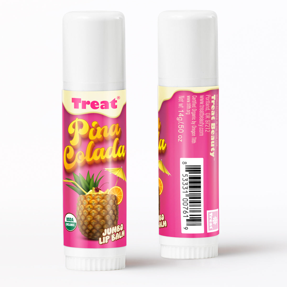 Pina Colada Jumbo Organic Lip Balm