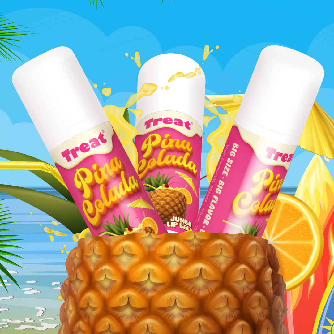 Pina Colada Jumbo Organic Lip Balm