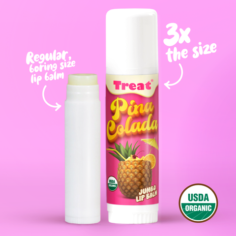 Pina Colada Jumbo Organic Lip Balm
