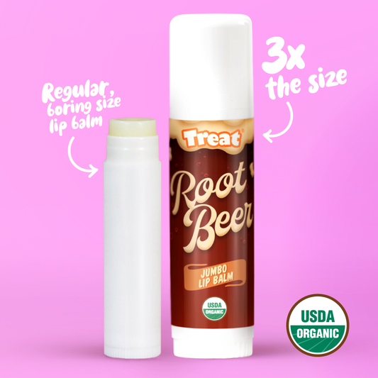 Root Beer Jumbo Organic Lip Balm